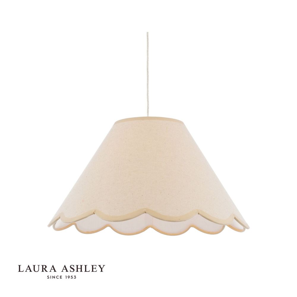 Laura Ashley Cordwell Easy Fit Pendant Natural