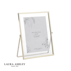 Laura Ashley Moira Photo Frame Polished Gold and Glass 5 x 7