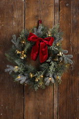 Laura Ashley Bell Wreath Pre Lit