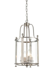 Franklite Drayton 4 light Lantern. Satin Nickel