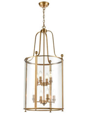 Franklite Drayton 8 light Lantern. Antique Gold