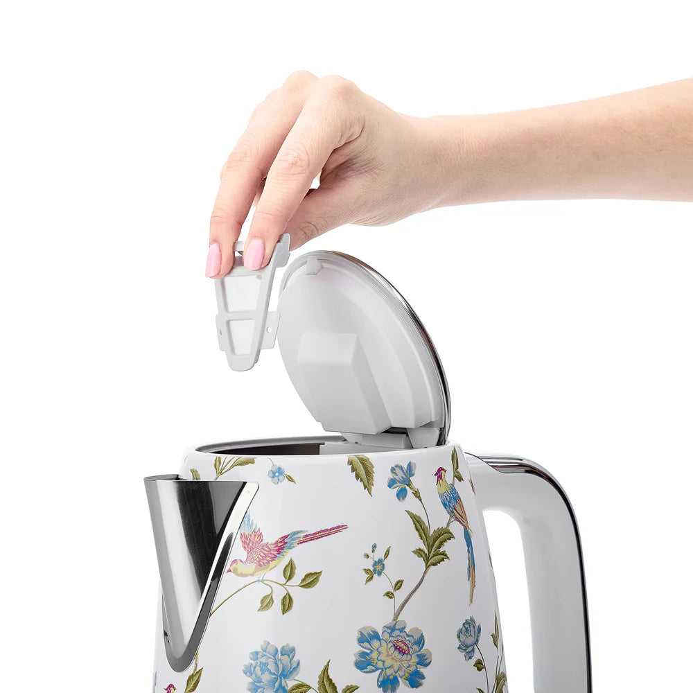 Laura Ashley Bouilloire Electrique Sans Fil Elveden Blanche - Capacité Laura Ashley Bouilloire Electrique Sans Fil Elveden Blanche - Capacité