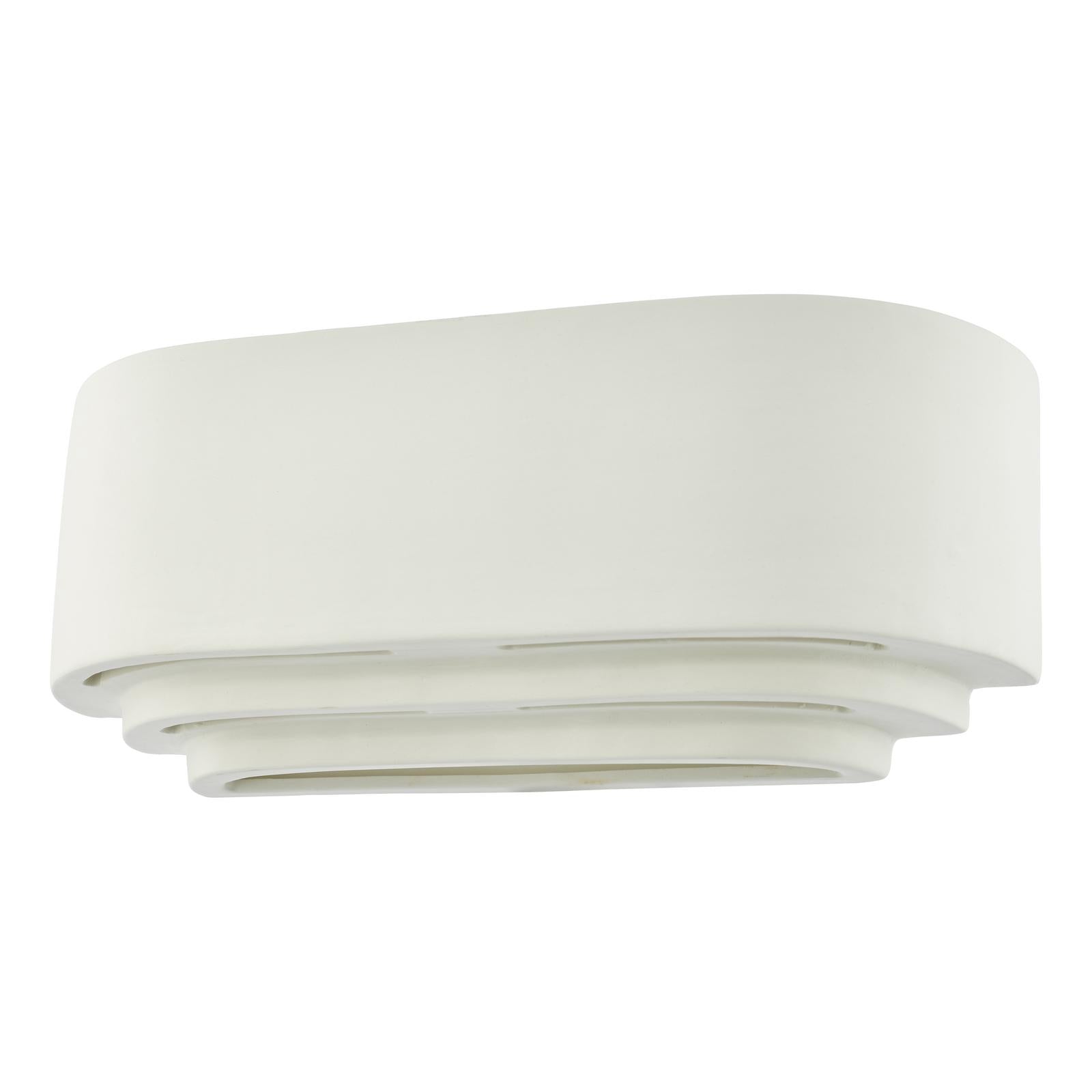 Lando Ceramic Wall Washer White