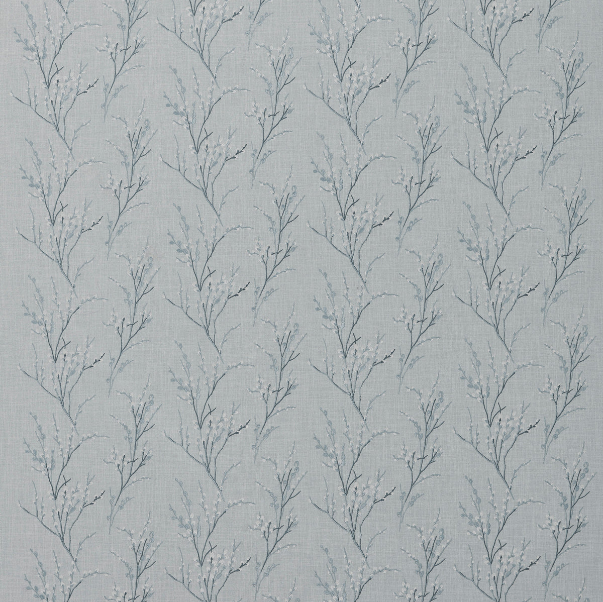 Laura Ashley Fabric  Pussy Willow Embroidered Seaspray