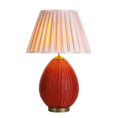 David Hunt Lighting Lombok Table Lamp Strawberry