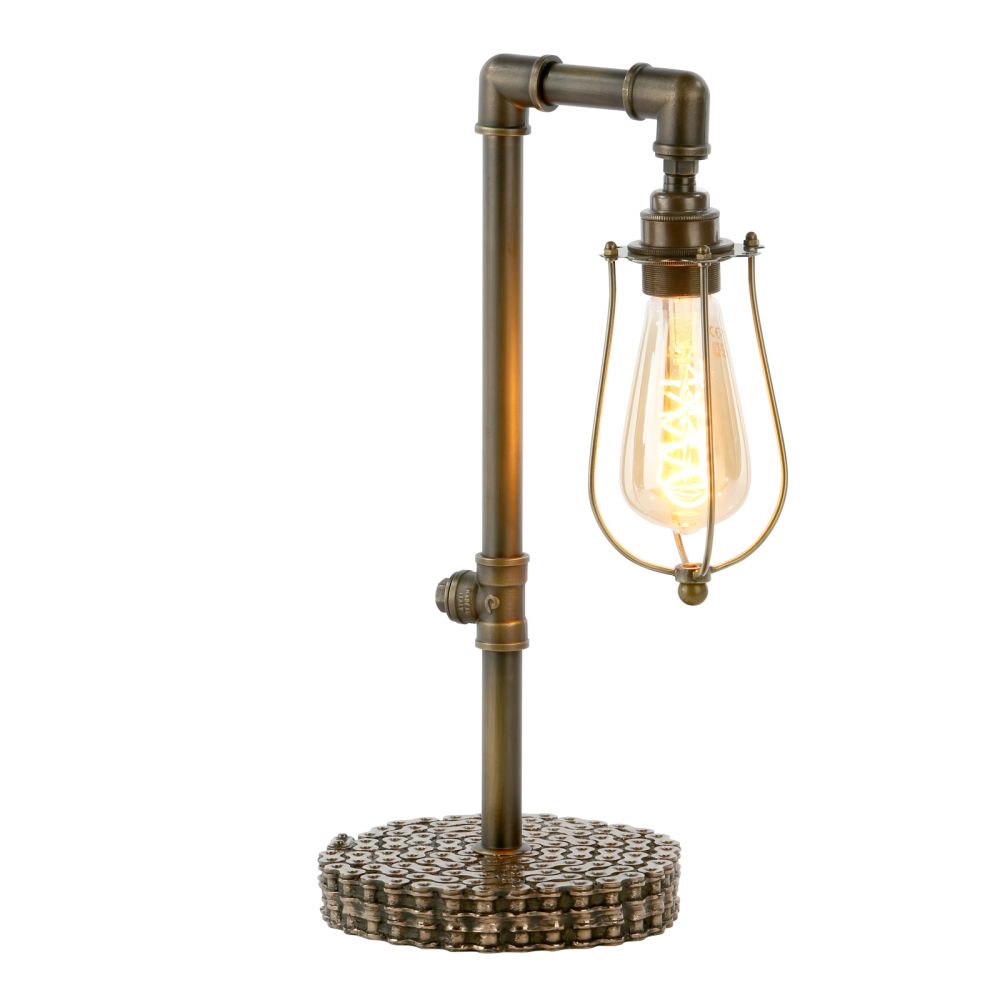 David Hunt Lighting Loxley Table Lamp in Bronze