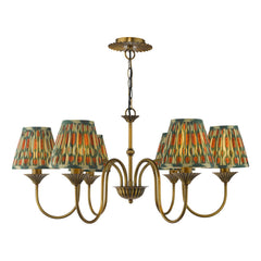 Lydian 6 Light Pendant Antique Bronze Fitting Only