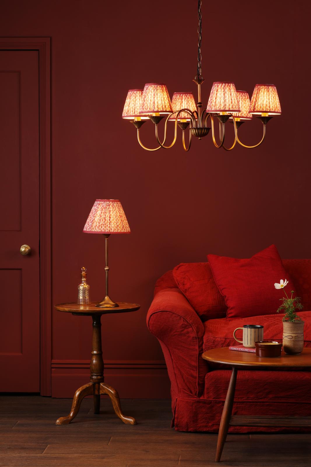 Lydian 6 Light Pendant Antique Bronze Fitting Only