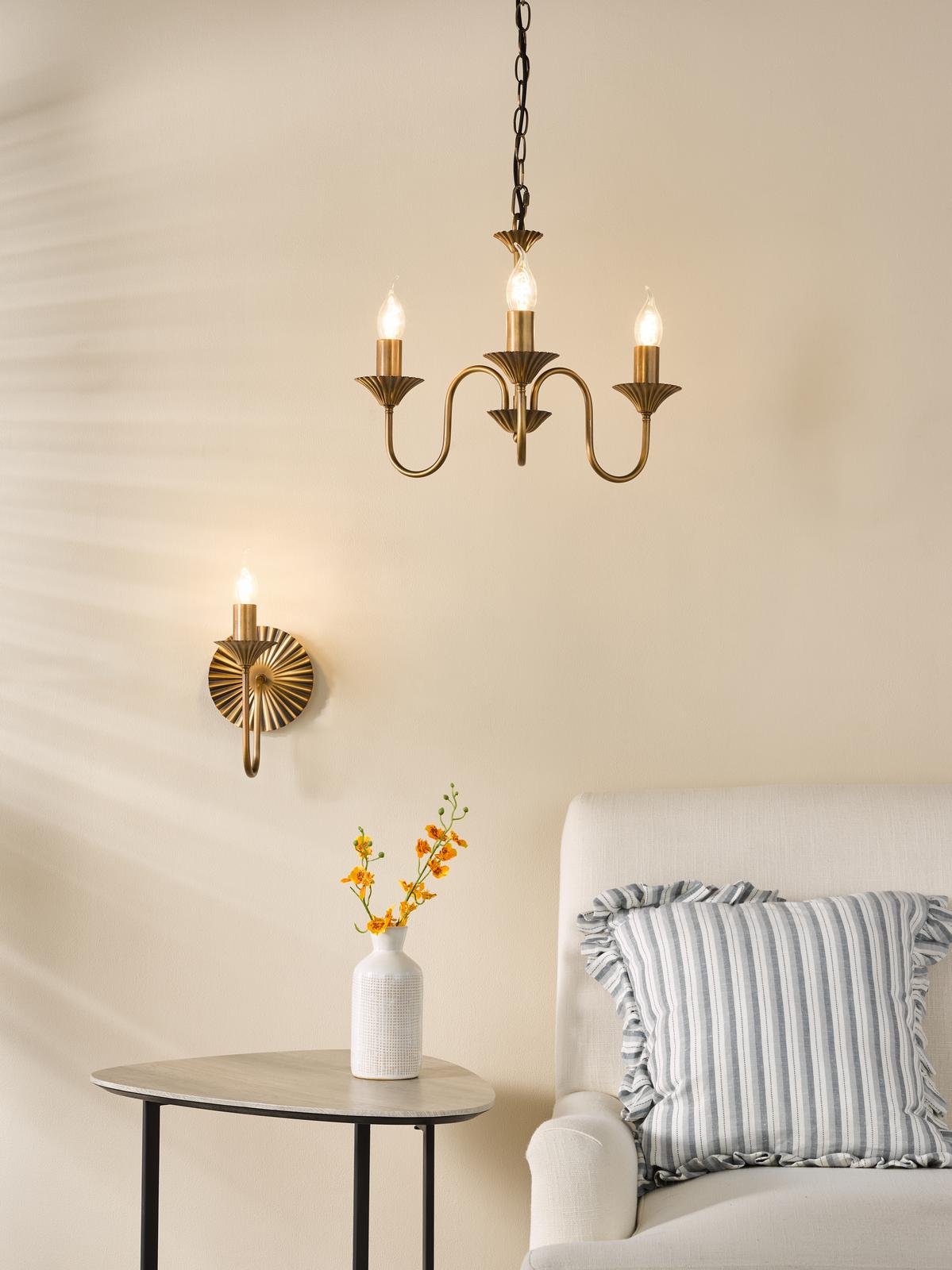 Lydian Wall Light Antique Bronze Bracket Only