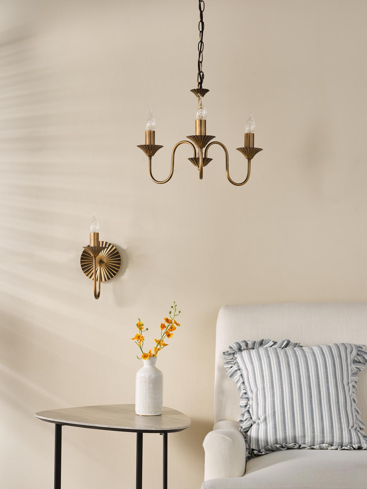 Lydian Wall Light Antique Bronze Bracket Only
