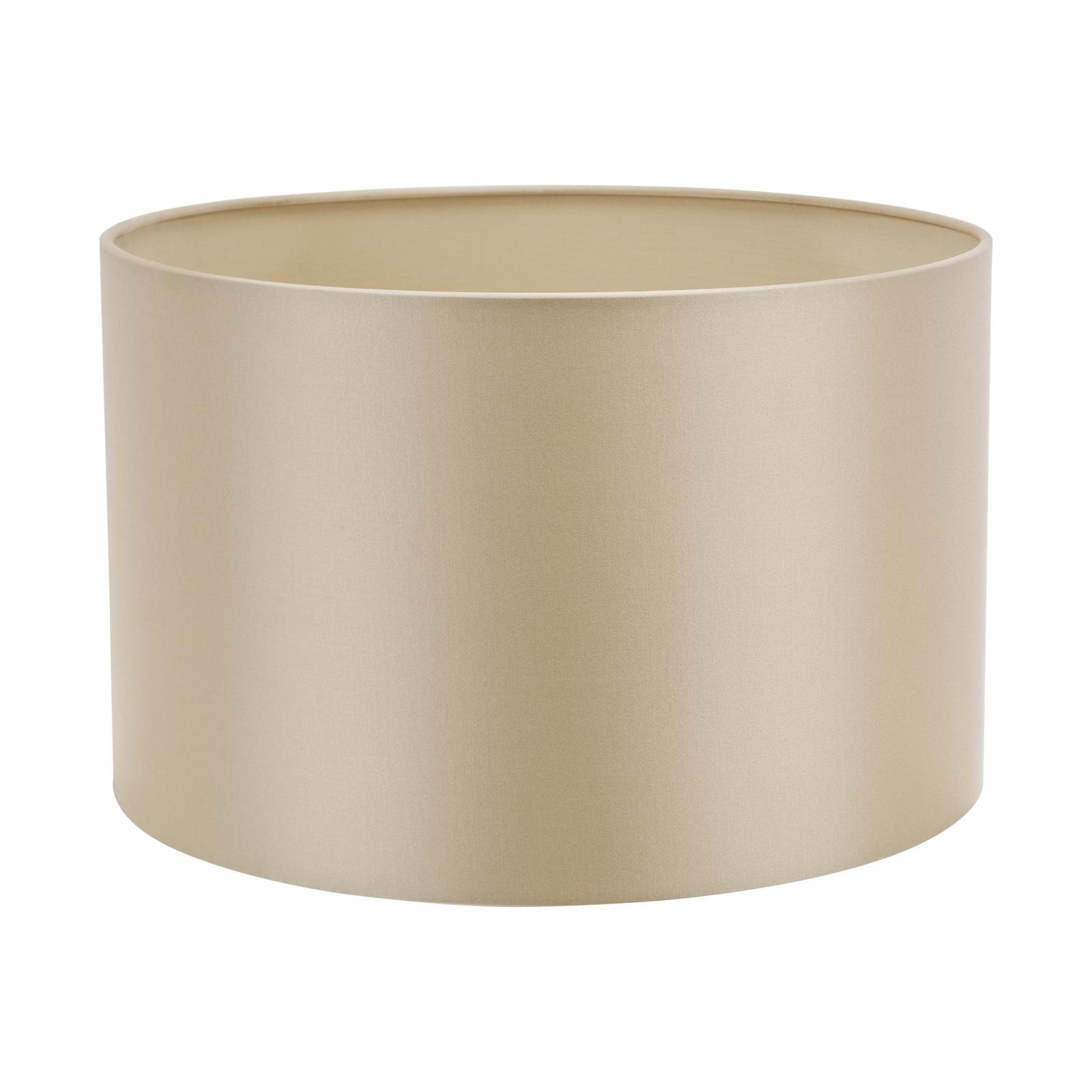 Lyris Taupe Cotton Drum Shade 35cm