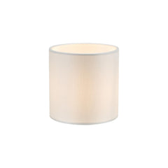 Lyris Ivory Cotton Drum Shade 12cm