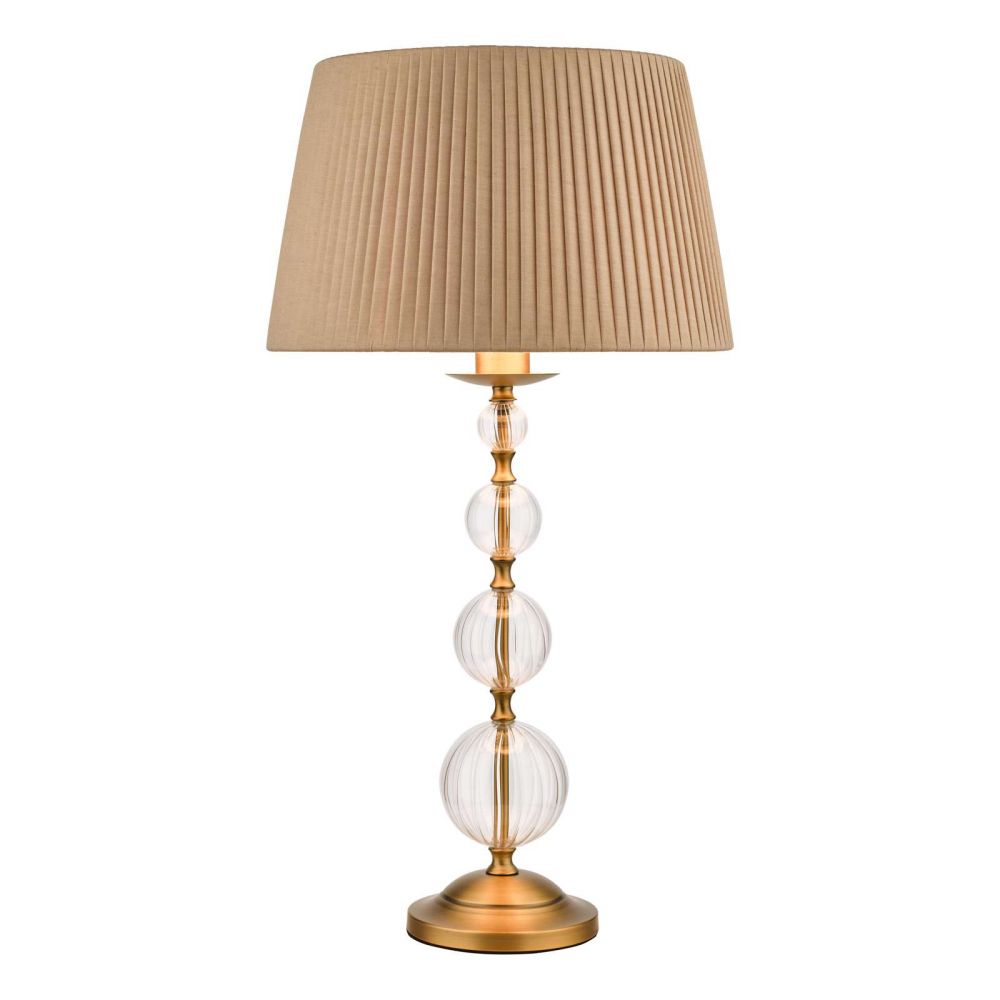 Dar Lighting Lyzette Table Lamp with Shade