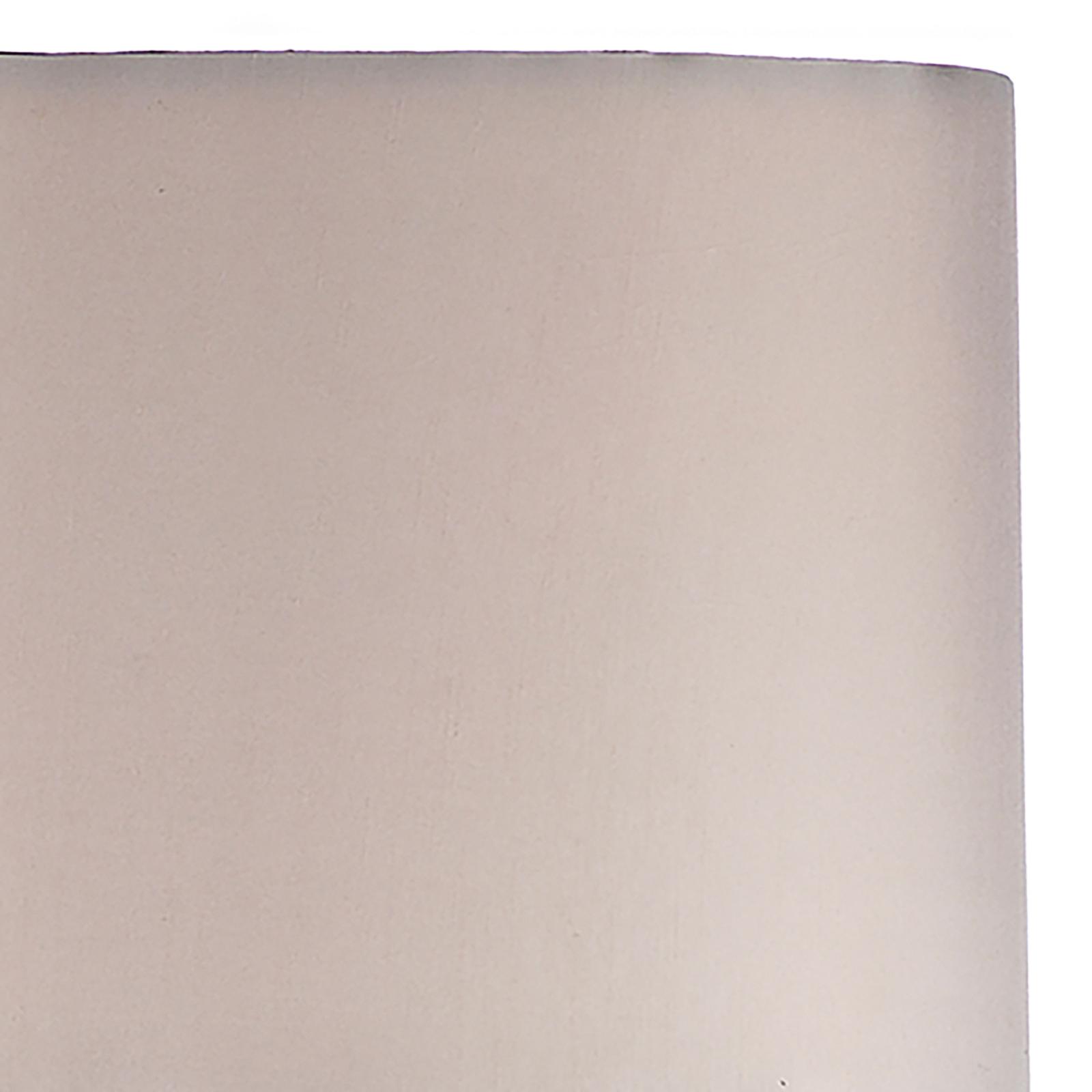 Madrid Floor Lamp Satin Chrome With Shade