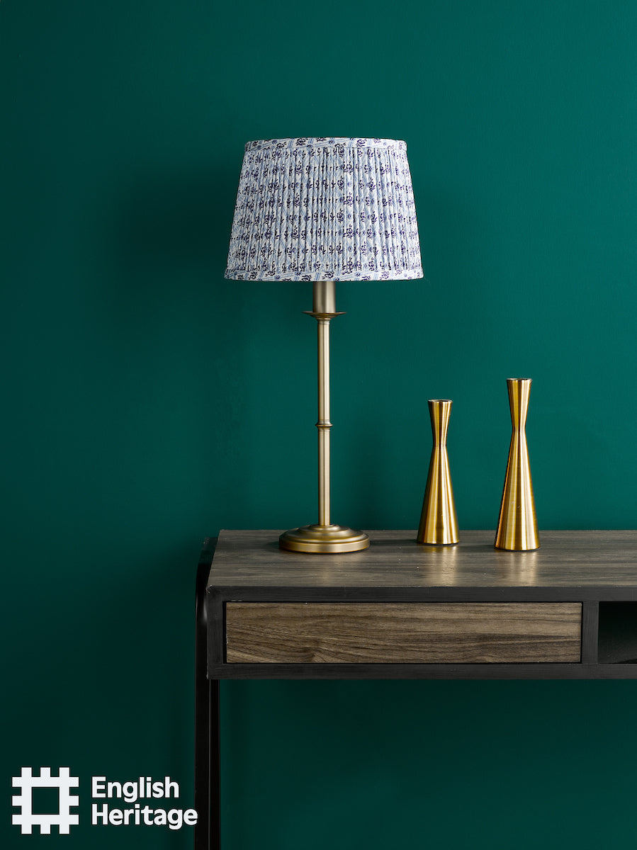 English Heritage Marble Hill Table Lamp Aged Brass