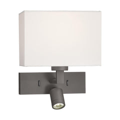 Modena Wall Light With LED In Bronze (Bracket Only)