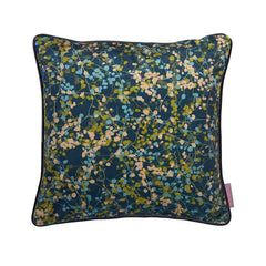 Maidenhair Vine French Navy Cushion