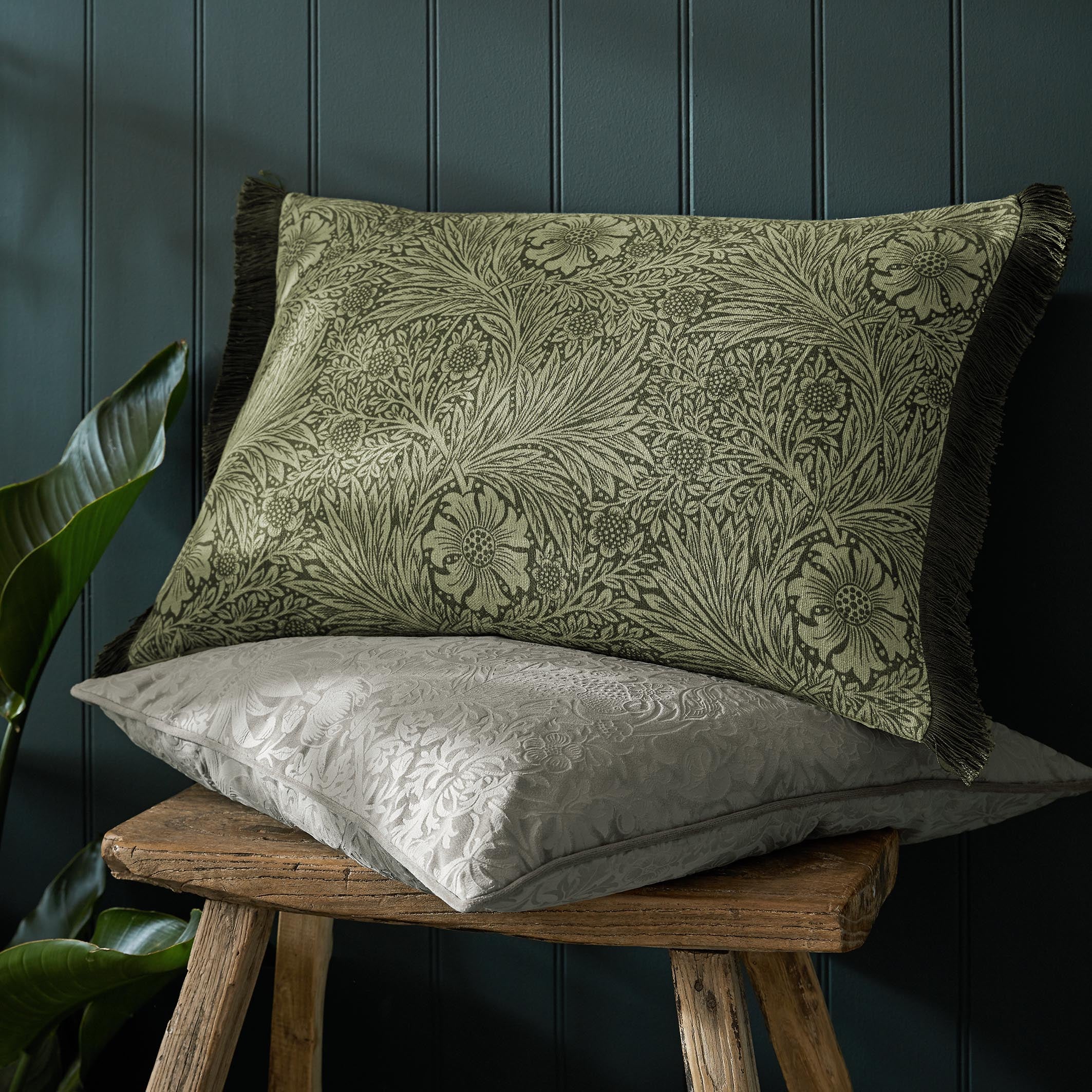 Marigold Olive  Cushion  40cm x 60cm