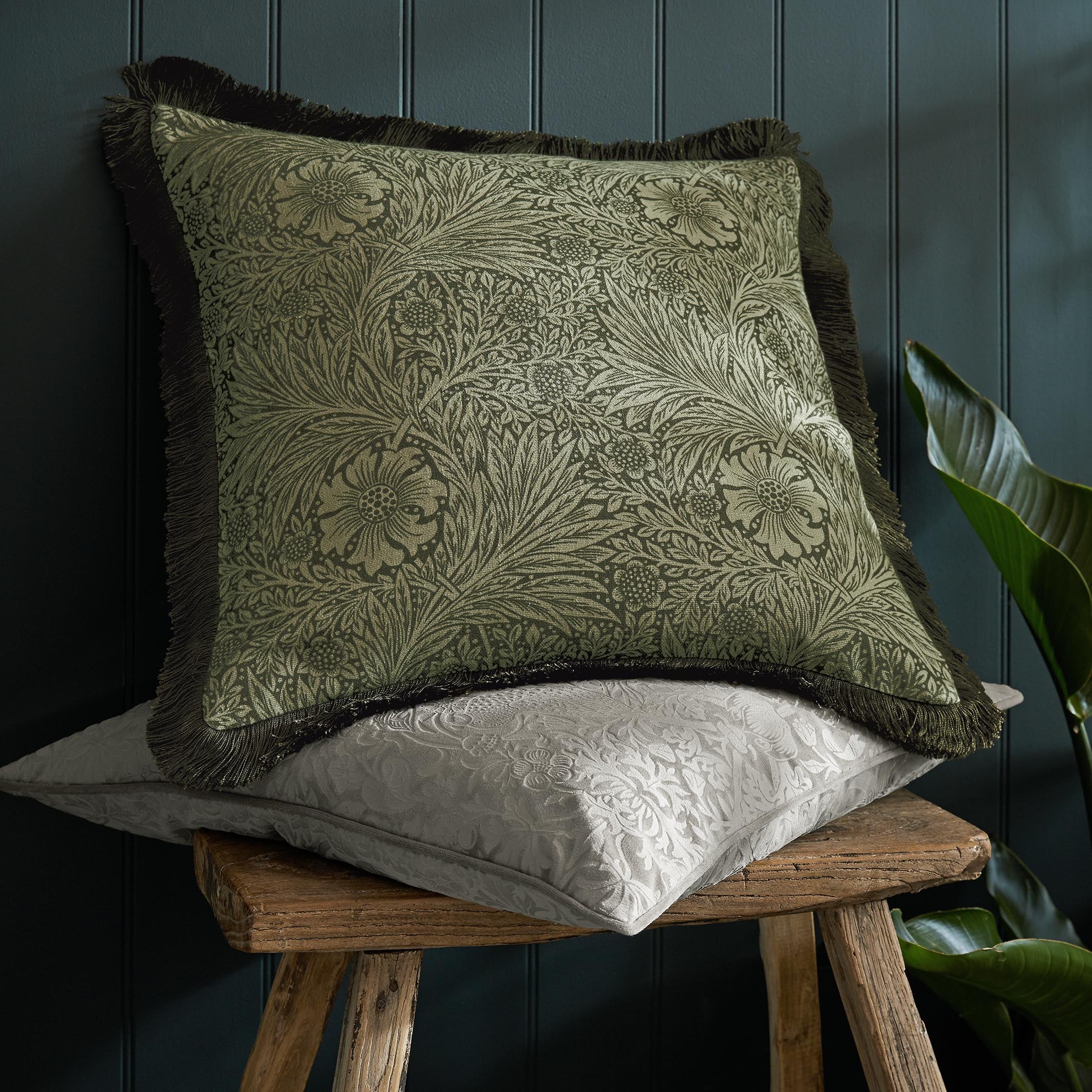 Marigold Olive  Cushion  50cm x 50cm