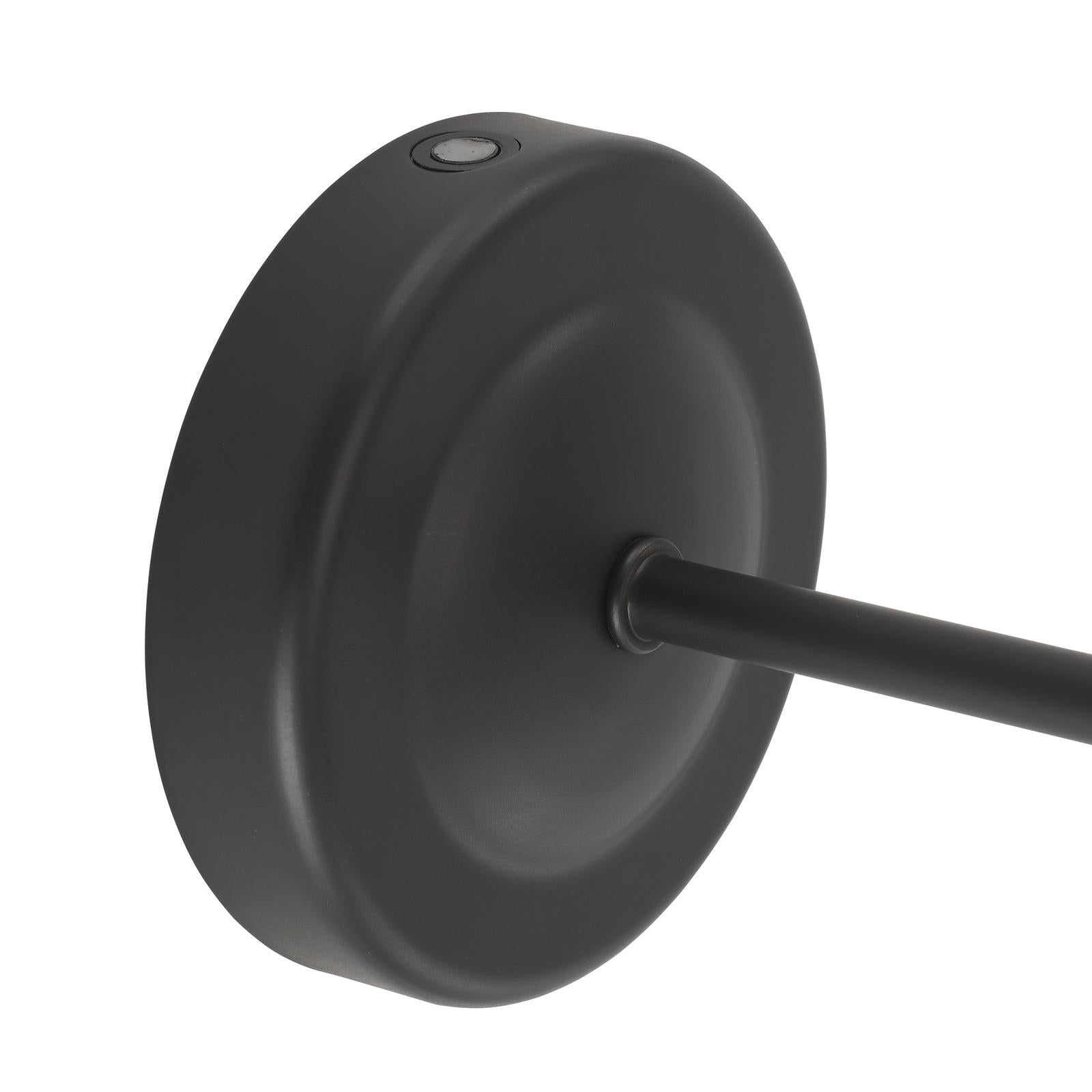 Navarro Rechargeable Wall Light Matt Black Bracket Only LED