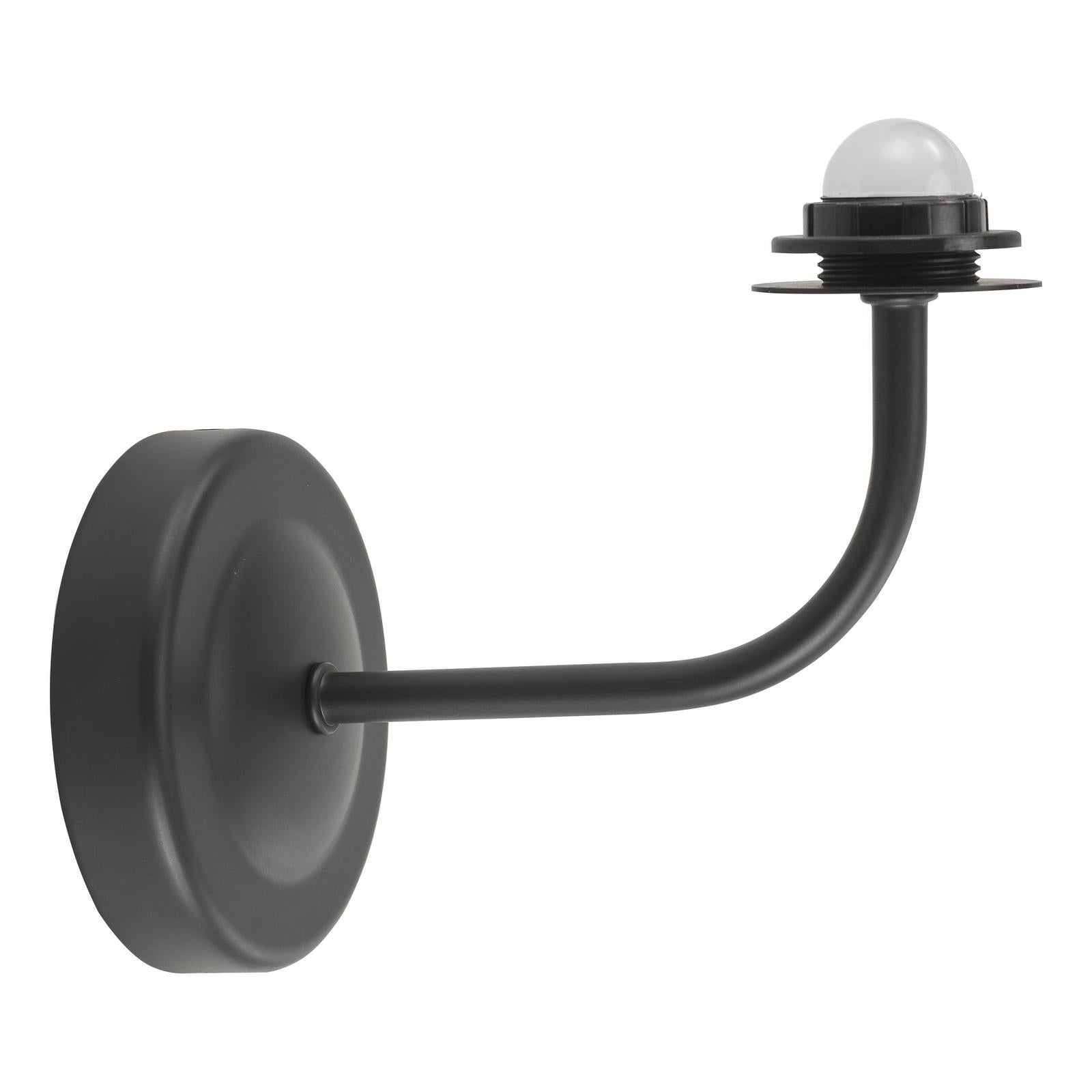 Navarro Rechargeable Wall Light Matt Black Bracket Only LED