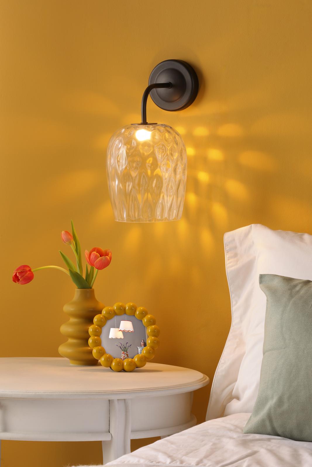 Navarro Rechargeable Wall Light Matt Black Bracket Only LED