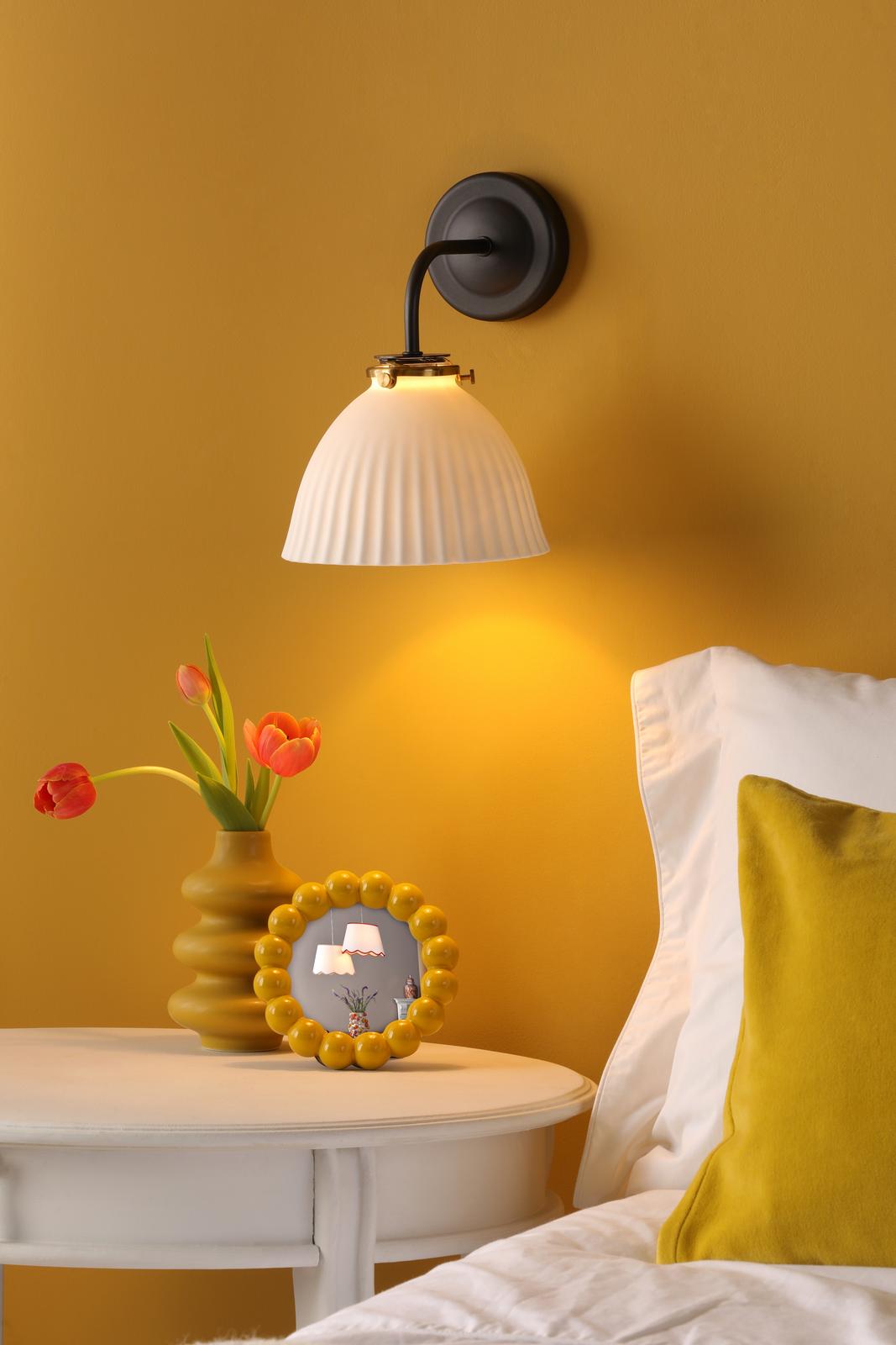 Navarro Rechargeable Wall Light Matt Black Bracket Only LED