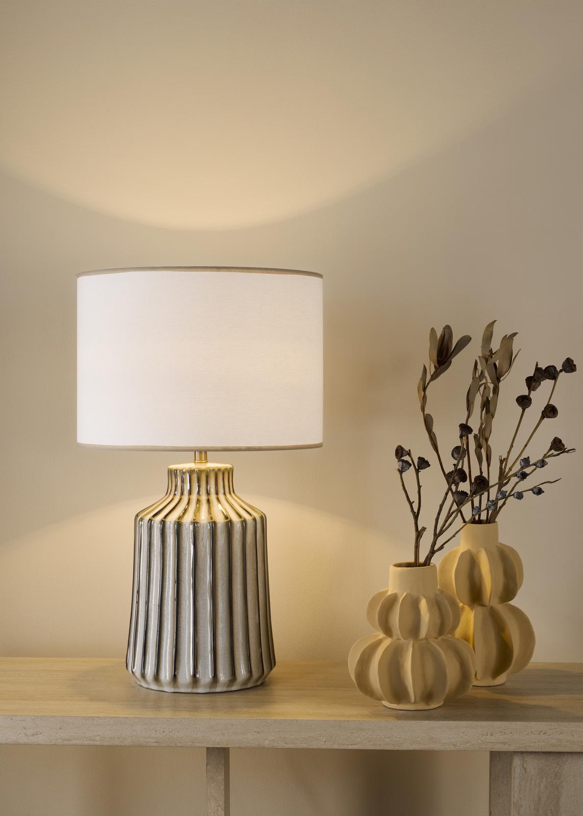 Nedra Table Lamp Natural Ceramic Base Only