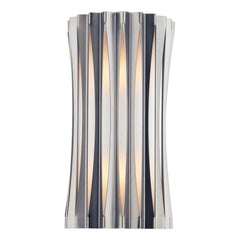 Netra 2 Light Wall Light Satin Bronze and Ivory