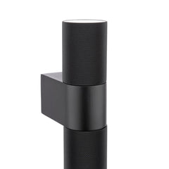 Obi 2 Light Outdoor Wall Light Matt Black IP54