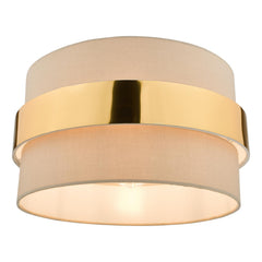 Oki Easy Fit Shade Taupe With Gold Band