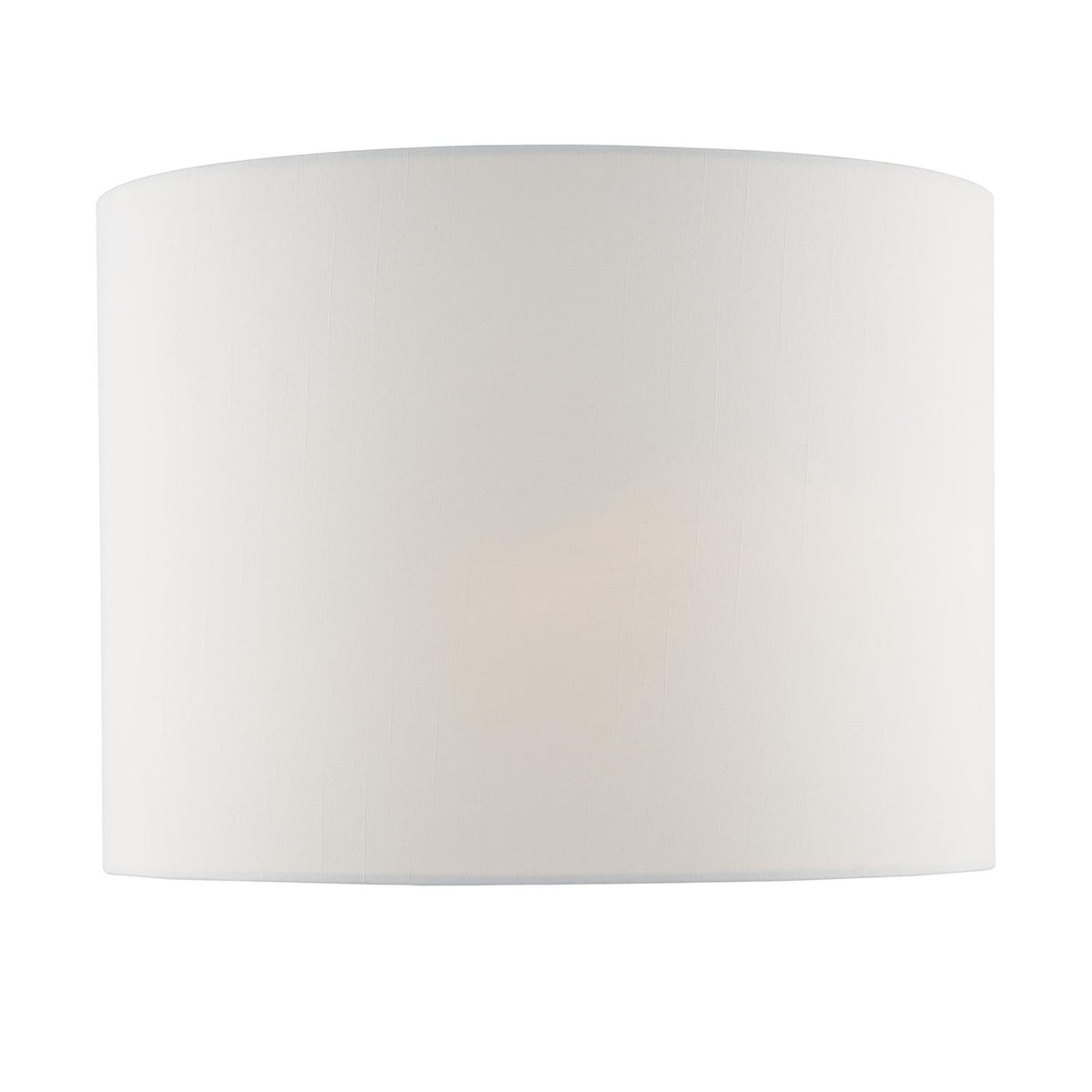 Olalla Ivory Faux Silk Drum Shade 34cm