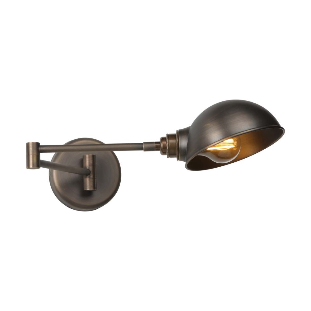 Piccadilly Articulated Wall Light Antique Brass
