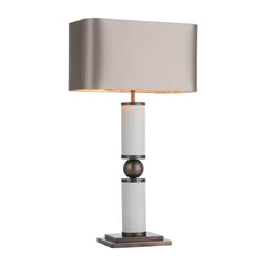 David Hunt Lighting Pallas Table Lamp In Jesmonite And Bronze