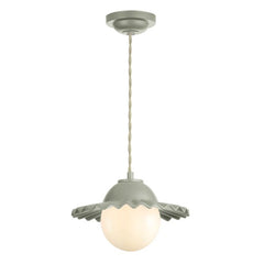 David Hunt Lighting Pop Small Pendant Bespoke Finish and Opal Glass