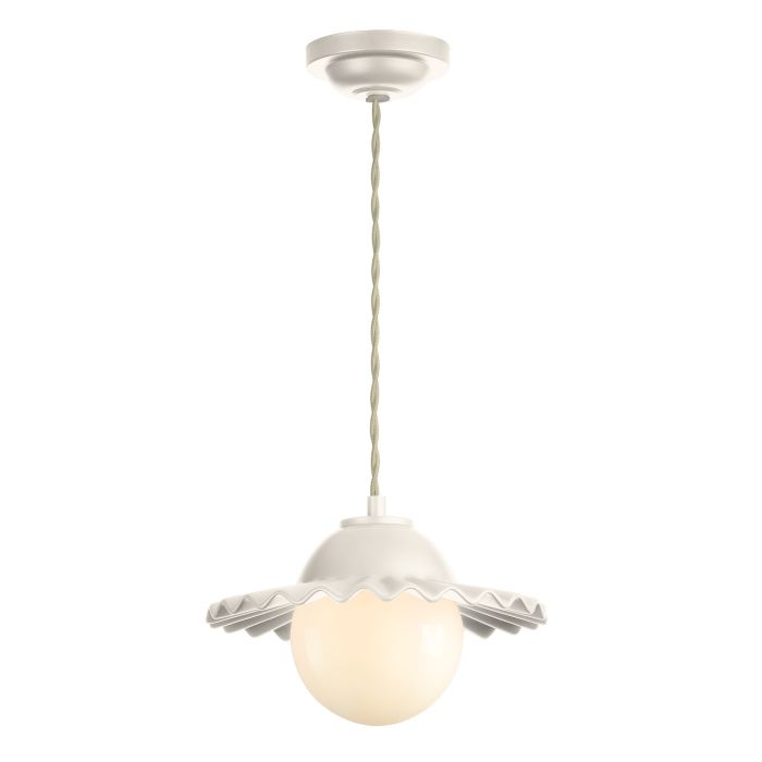 David Hunt Lighting Pop Small Pendant Bespoke Finish and Opal Glass