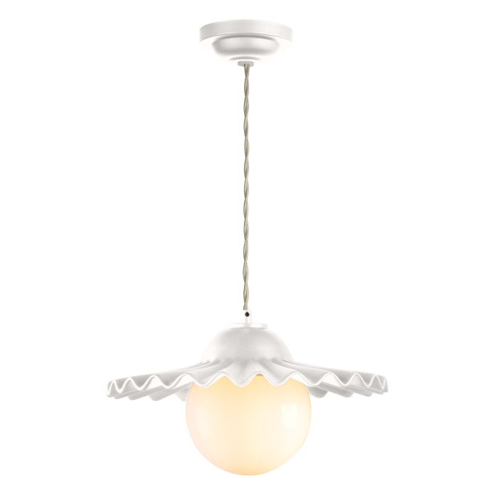 David Hunt Lighting Pop Large Pendant Bespoke Finish and Opal Glass