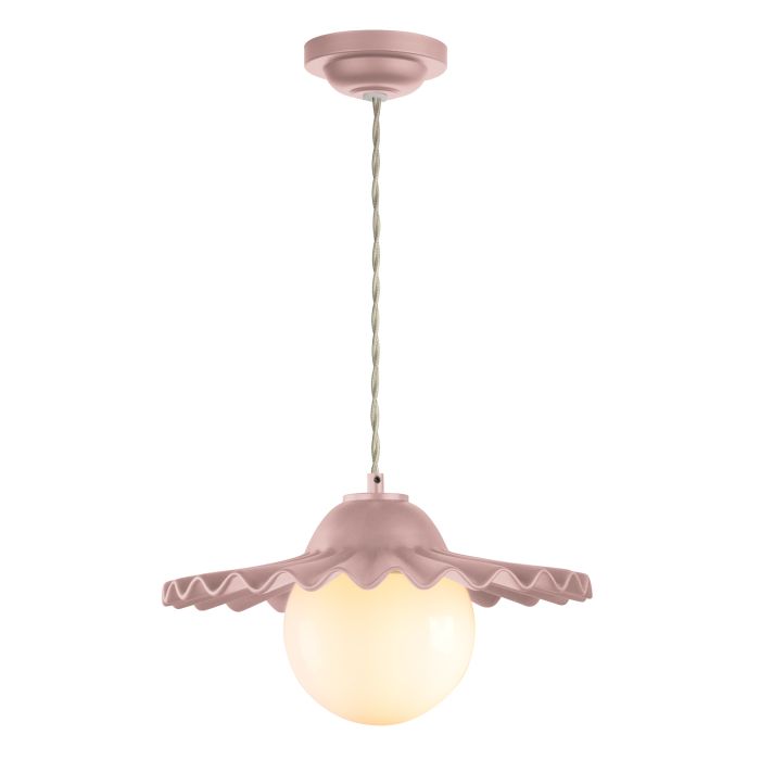 David Hunt Lighting Pop Large Pendant Bespoke Finish and Opal Glass