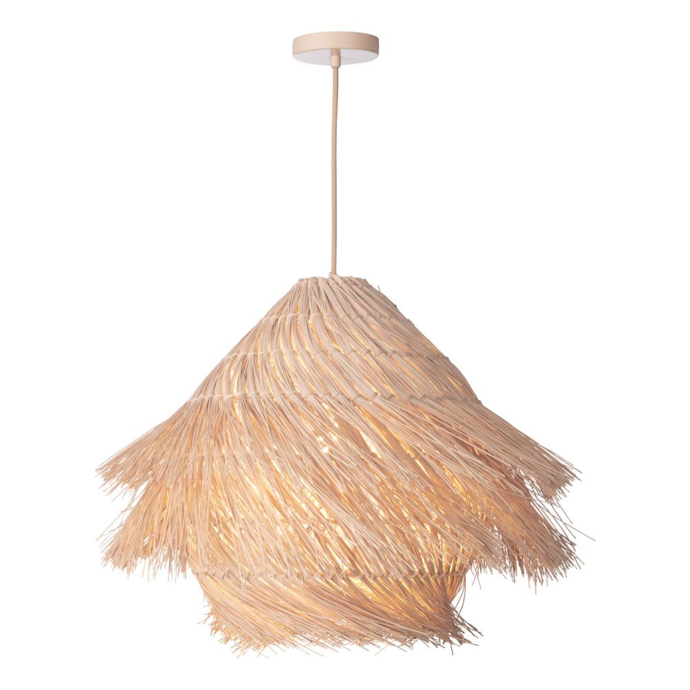 dar Lighting Preveli Pendant woven Rattan
