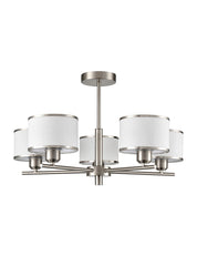 Franklite Polaris 5lt Fitting In Satin Nickel