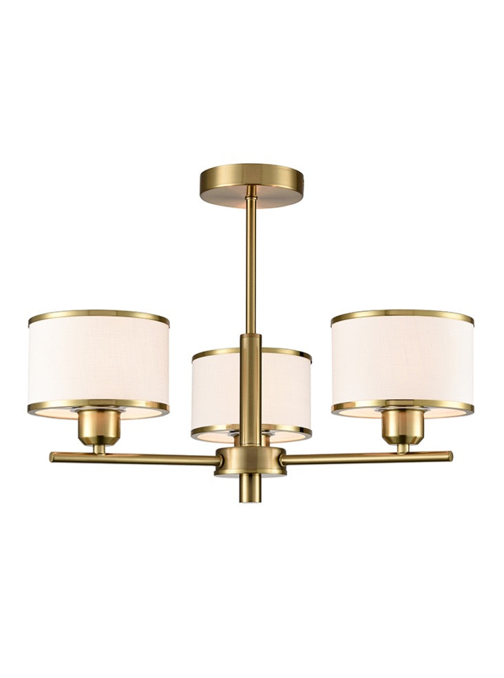 Franklite Polaris 3lt Fitting In Aged Brass