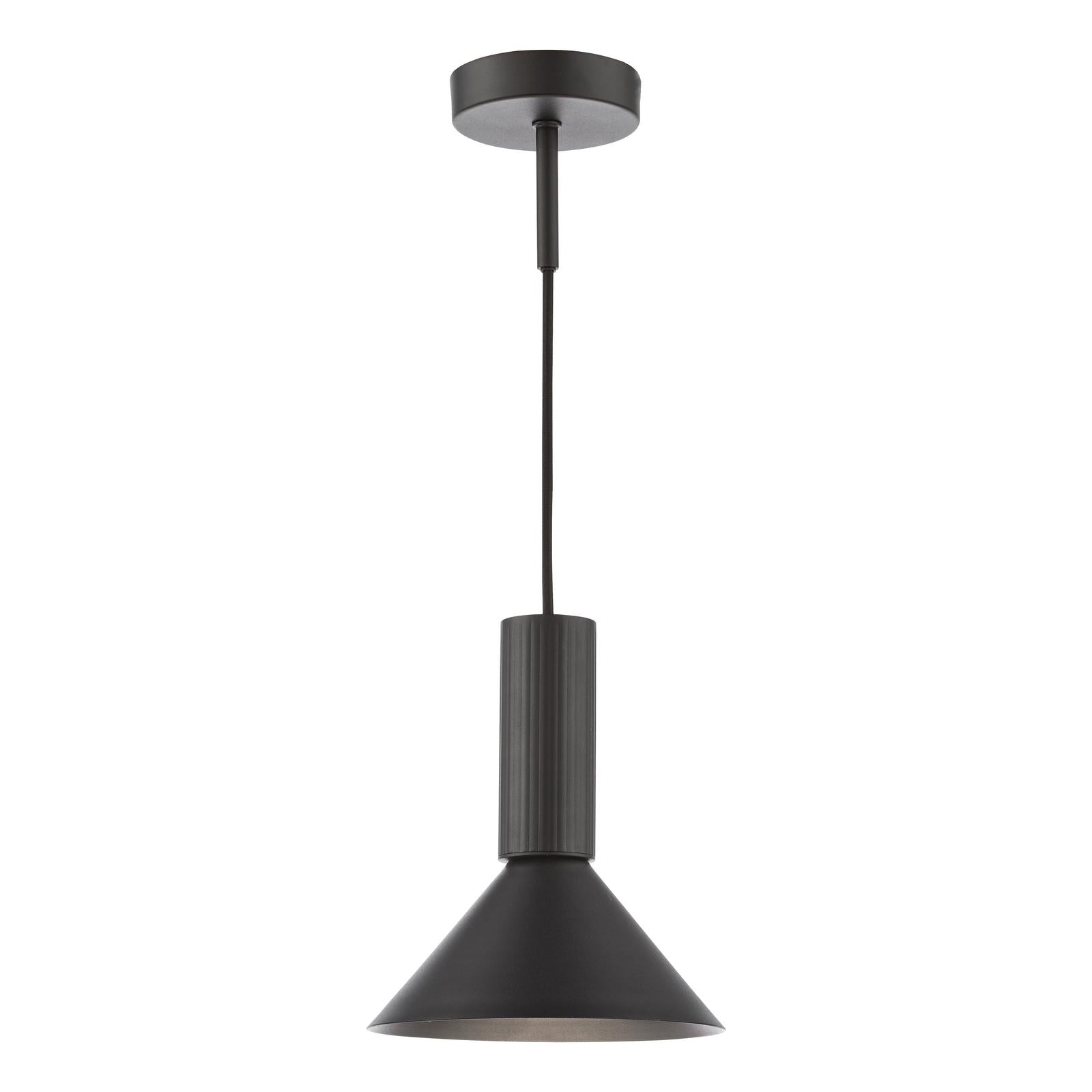 Ragnar Pendant / Wall Light Satin Black