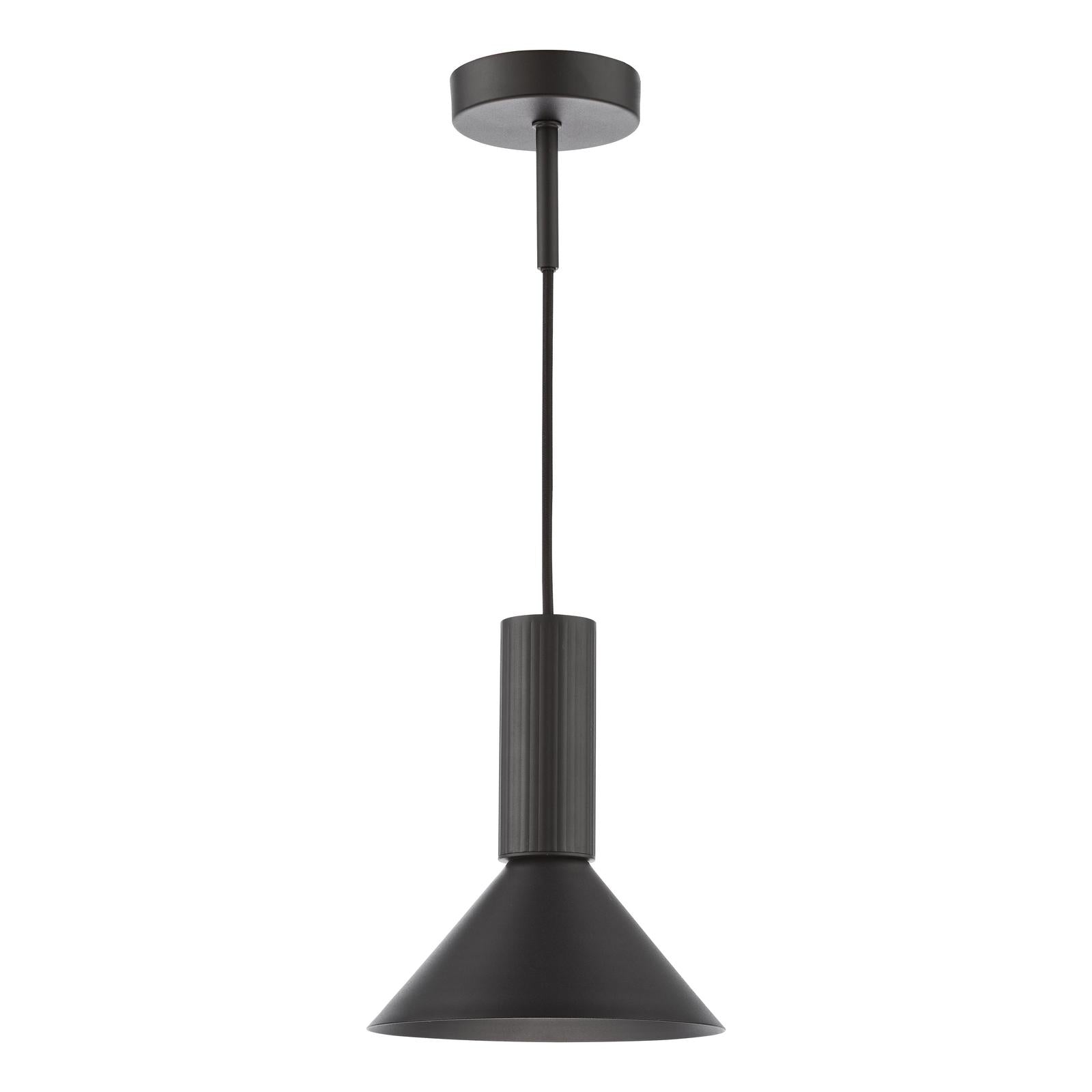 Ragnar Pendant / Wall Light Satin Black