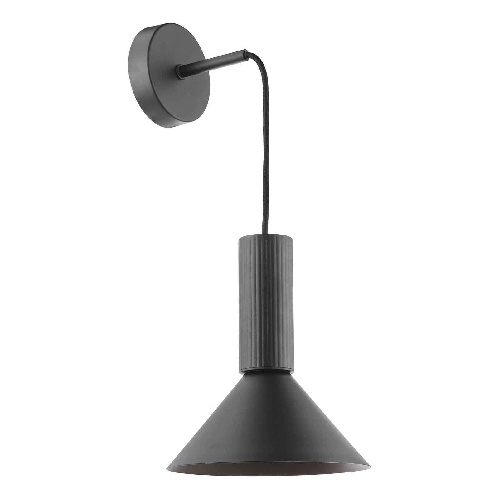 Ragnar Pendant / Wall Light Satin Black