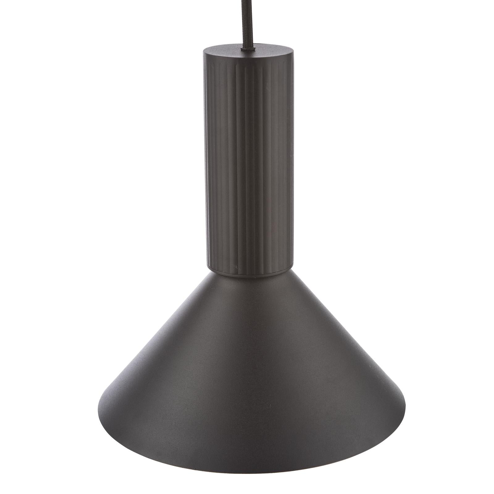 Ragnar Pendant / Wall Light Satin Black