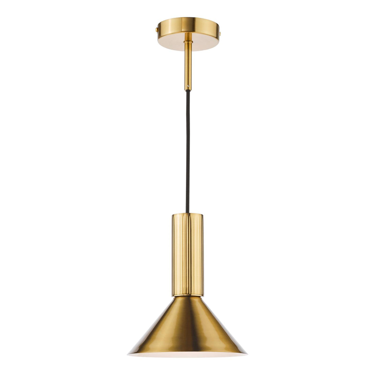 Ragnar Pendant/Wall Light Natural Brass