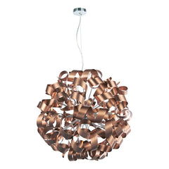 Rawley 12 Light Pendant Brushed Copper