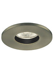 LED 2700K Anti-Glare with Satin Brass Bezel