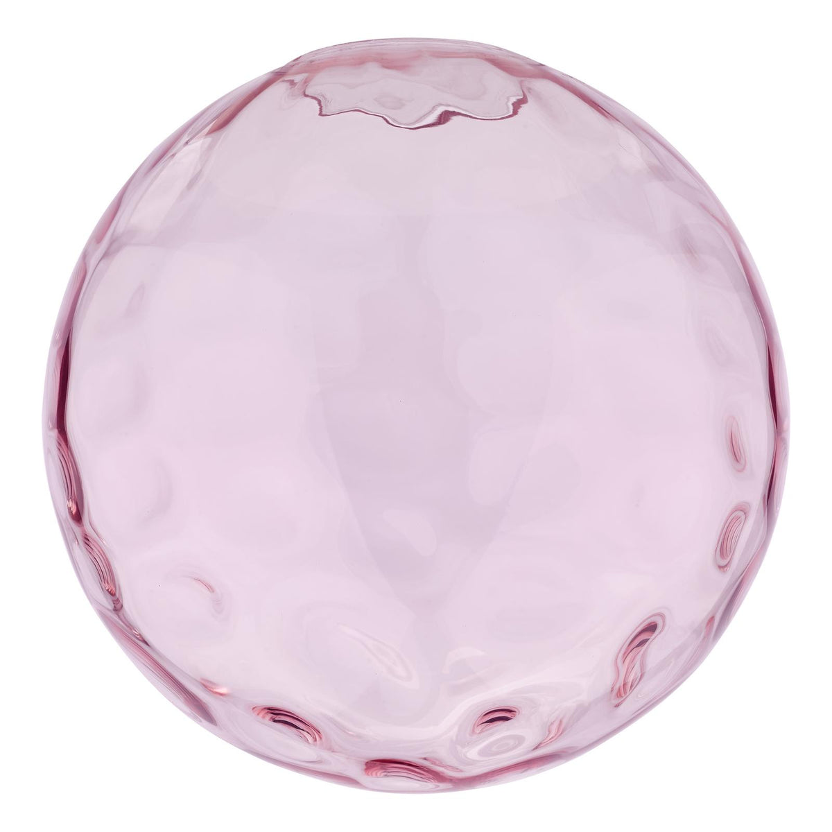 Ripple Easy Fit Pendant Pink Glass