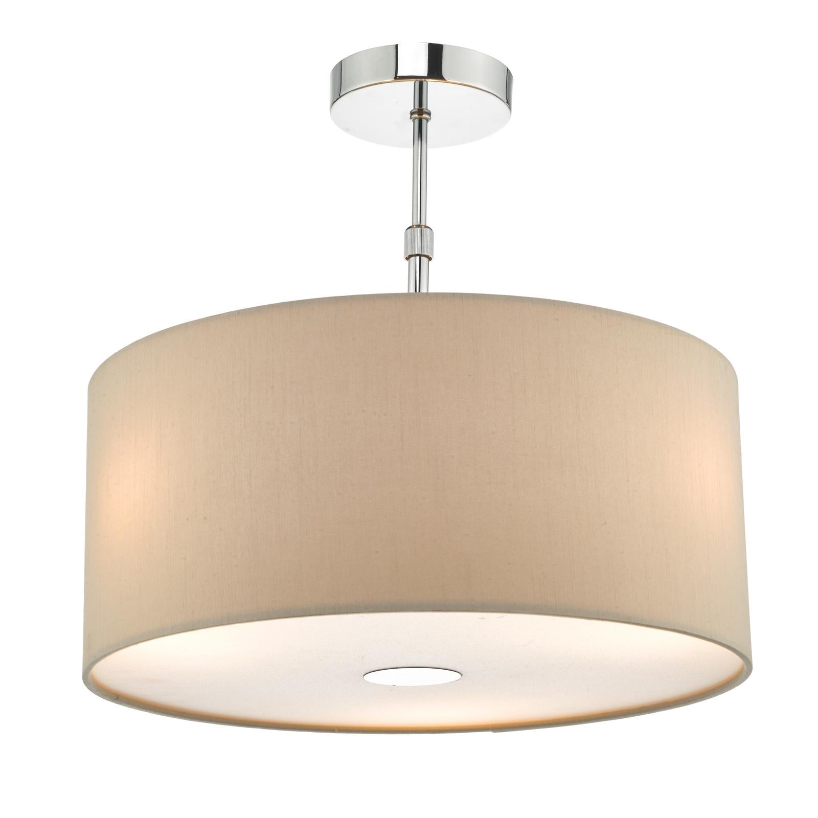 Ronda Ecru Faux Silk Easy Fit Shade 40cm